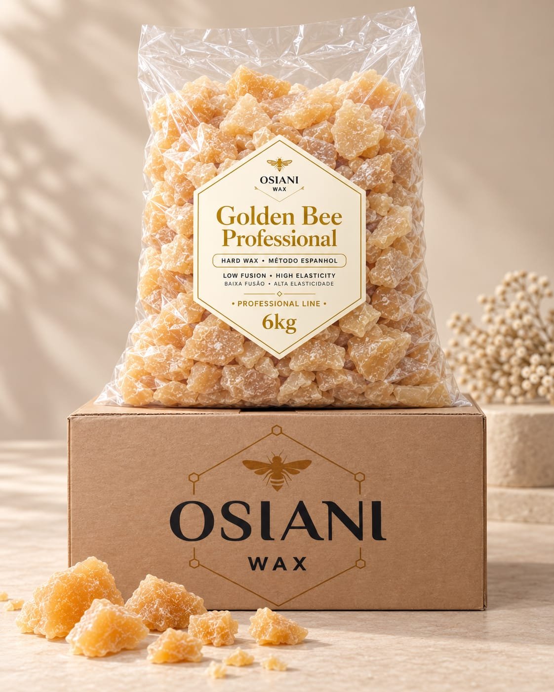 Golden Bee Professional – Cera de Mel (6kg)