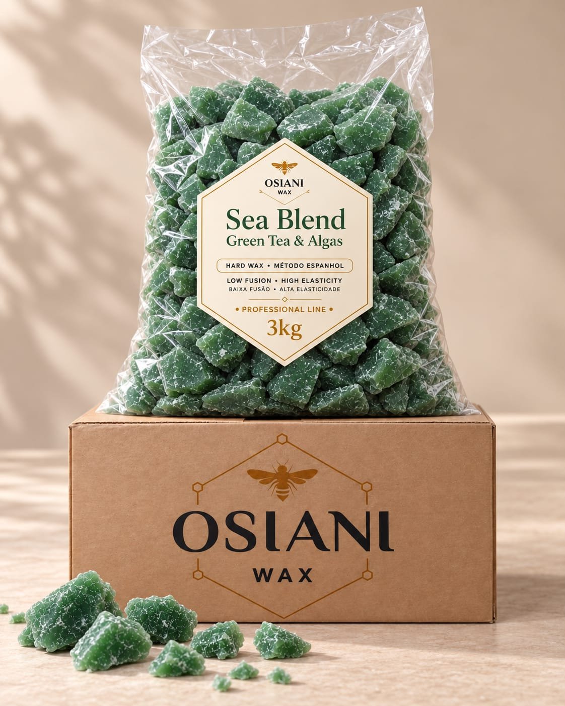 Sea Blend Green Tea & Algas – Cera Depilatória (3kg)