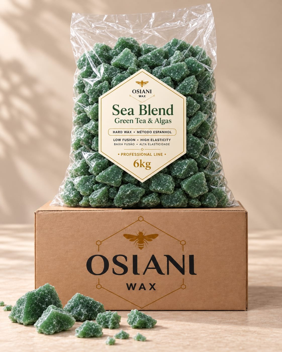 Sea Blend Green Tea & Algas – Cera Depilatória (6kg)